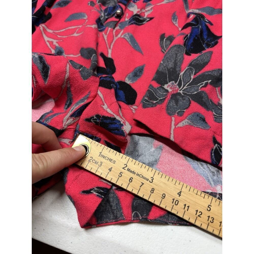 Free People Womens Button Down Pocket Floral Print Romper Size Small - Picture 4 of 8
